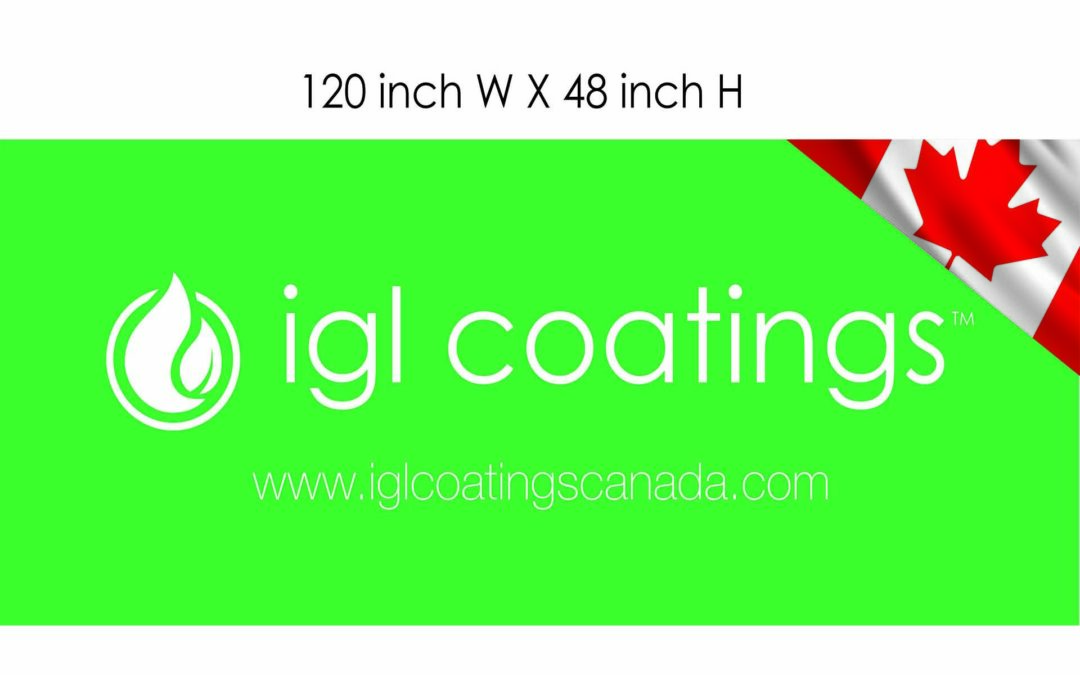 IGL Coatings Canada Vinyl Banner